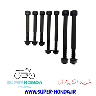 پیچ دسته موتور آچاری موتور سیکلت مدل خشکه