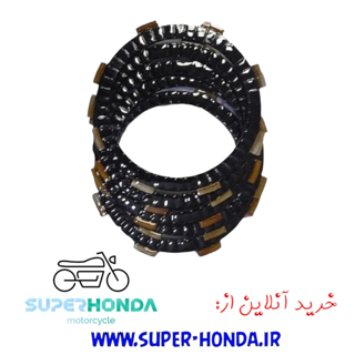 صفحه کلاج داخل روغن موتور سیکلت هندا برلیان