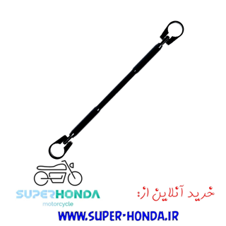 میل فرمان رنتال موتور سیکلت مشکی