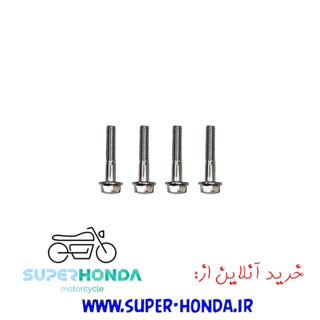 پیچ درب قالپاق موتور سیکلت هندا 4 عددی