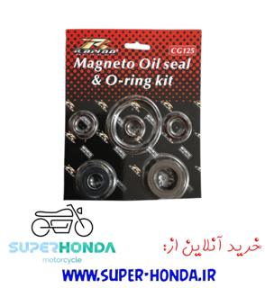 کاسه نمد و اورینگ برق کامل موتور سیکلت راپیدو