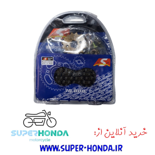 ست دنده زنجیر موتور سیکلت هندا 4 تیکه آسا