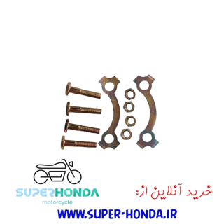 پیچ دنده زنجیر موتور سیکلت رینگ اسپرت بسته 10 عددی