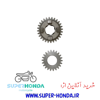 دنده 3 با مقابل 5 دنده موتور سیکلت فلش
