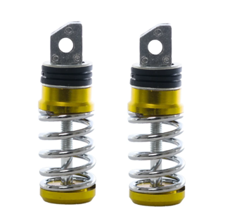 رکاب عقب موتور سیکلت مدل فنری طلایی