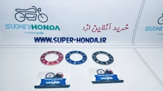 برچسب ته اگزوز موتور سیکلت اسکلتی