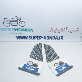 برچسب بال باک موتور سیکلت گلکسی مشکی
