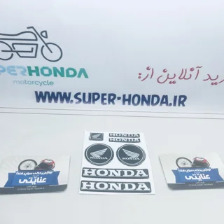برچسب ژله ای موتور سیکلت هندا کلیک